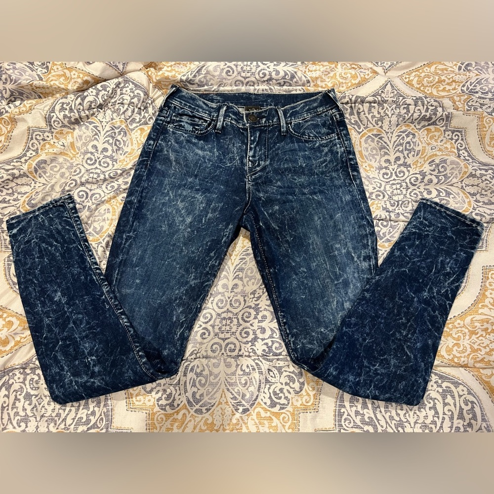 True Religion Abbey washed skinny jeans
